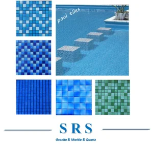 Building Material Glass Mosaic for Wall Tile Decoration, Mosaic Tile for Bathroom and Swimming Pool