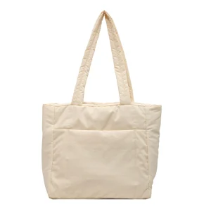 Custom Wholesale Canvas Puffer Tote Bag