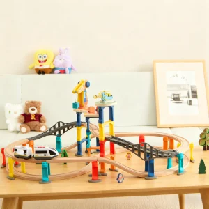 UDEAS Exercise Hand-On Ability DIY Railway Train Set