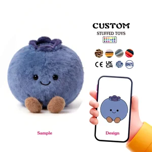 Customized Blueberry Fruit Plush Toy