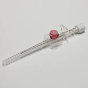 Disposable IV Cannula with Side Injection Port, Kink Resistant Flexible Catheter for Clinical Infusion Therapy