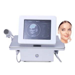 Portable 10p 25p 64p &amp; Nano Tip Radiofrequency Fractionated Gold Rf Skin Tightening Machine 2 in 1 with Cold Hammer