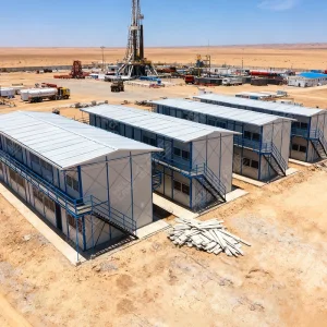 Acomodação Durável para Trabalhadores em Locais de Petróleo e Gás