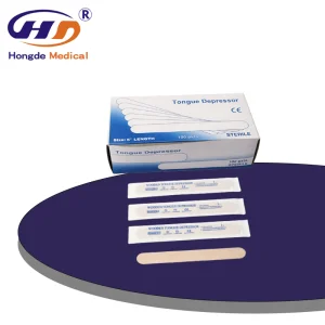 HD9 - Depressores de Língua de Madeira Esterilizados Médicos