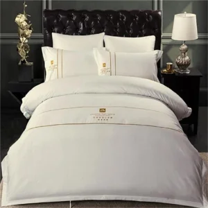 Hotel Quality Embroidered Duvet Quilt Cover Bedding Set All Size