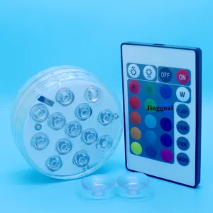 with Sucker and Magnet 13 LED Remote Controlled
