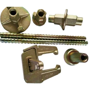 15/17 Wing Nut/Tie Rod/Rar Rapid Wedge Clamp Steel Column Formwork Wedge Lock Construction Concrete