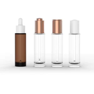 Custom 30ml Slim Glass Dropper Bottle