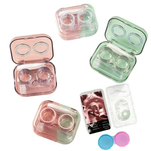 Eyeshare Colorful Soft Contact Lenses Paper Box Brown GREEN Contacto De Color Eye Contact Lenses Custom logo Packing