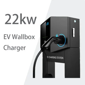 China Manufacture AC 32A Level 2 Fast 22kw EV Charger for Commercial