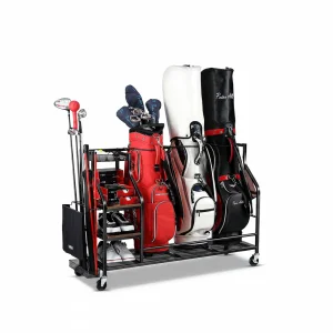 Metal Golf Bag Rack