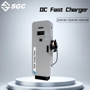 Commercial 20kw 30kw IP54 Level 3 Electric Car CCS2 GB/T Charger Charging Station with CE Certificate