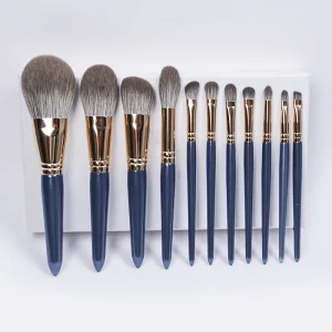 Wooden Handle Makeup Brush Set