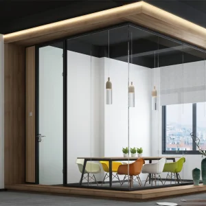 Commercial Glass Partition