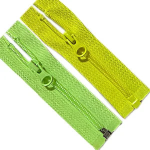Customized Green Nylon Zipper