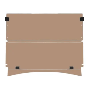 Electric Club Car Tawny Fold Down Windshield