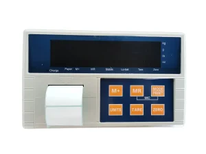 Electronic Barcode Label Printing Weighing Indicator Printer Digital LED Display Transparent Screen