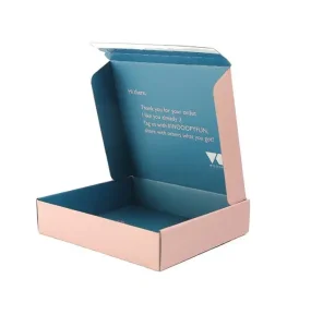 China Suppliers Tuck Top Mailer Boxes