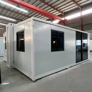 Solución llave en mano de casa contenedor modular expandible