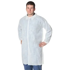 High Standard Medical Supply Disposable Non Woven Lab Coat