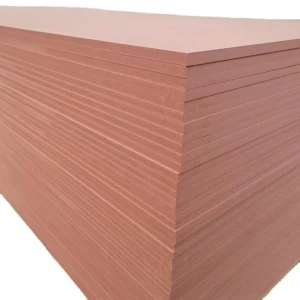 Fire Rated Red Dried MDF