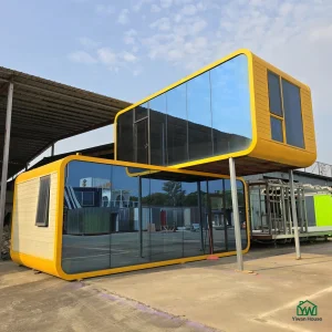Casa Modular de Manzana Prefabricada de Alta Gama
