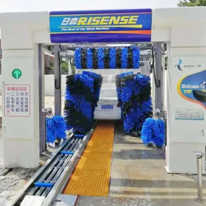 Smart Vehicle Cleaning System with Advanced Tunnel Car Wash Features
