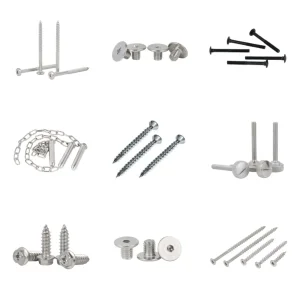 China Customized Stainless Steel 304 Drywall Countersunk Square Slot Screws Self-Tapping Screws Fasteners Price