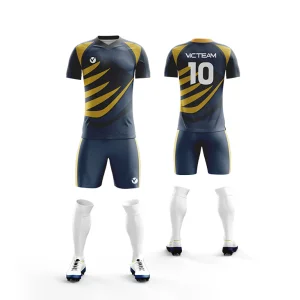 Uniforme de práctica de fútbol de poliéster para equipo