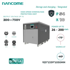 Nancome 26kwh Solar-Powered Mobile Charging Solution for Evs and Remote Area Charging