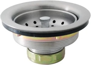 Wholesale 112MM Stainless steel single and double tank washbasin sink drainer Manufacturers, Factories