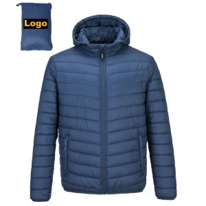 Mens Lightweight Duck Down Jacket Puffer Thick Winter Jacket