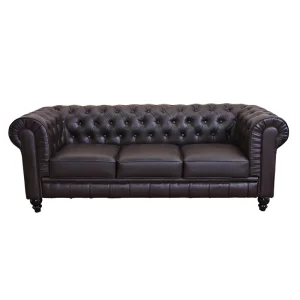 Leather Chesterfield Sofa