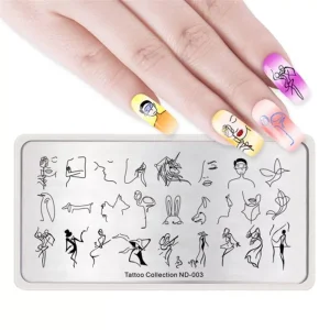 Stainless Steel Stamping Nail Art Template