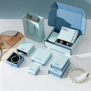 Blue Texture Box