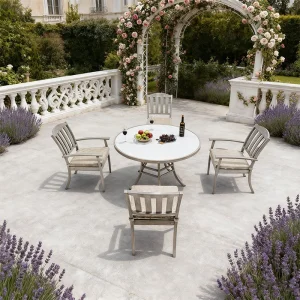 Outdoor Patio Furniture 5 Pieces Dining Set