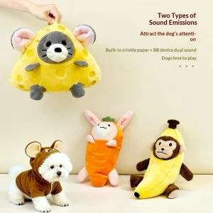 Cheese Mouse Fruit Hiding Squeaky
