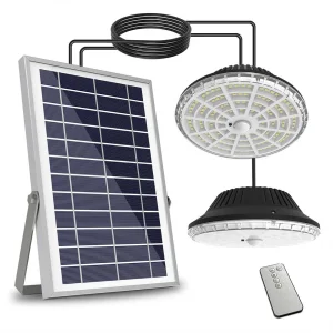 Custom 4 Modes Waterproof Solar Motion Sensor Pendant Light
