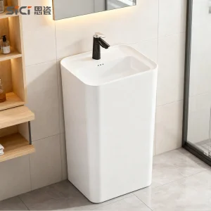 Rounded Rectangular Wash Basin