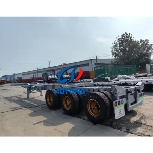 Frame Truck Semi Trailer