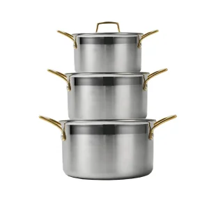 Gold Handle Pot