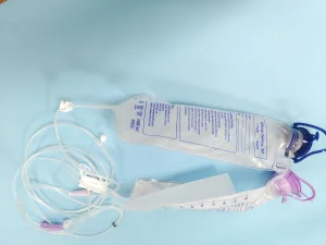 High-Performance Medical Pump System with Sturdy PVC Nutrition Bag