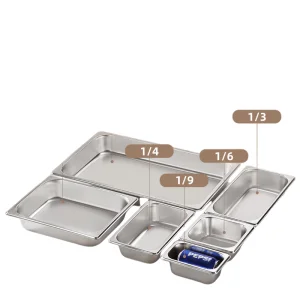 Versatile Food Container Stainless Steel Gn Pan for Food Storage Solutions