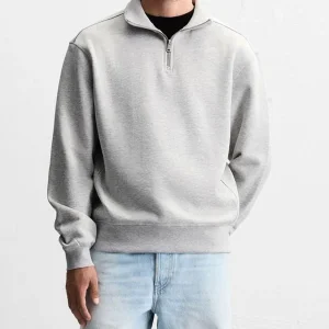 Custom Streetwear Wholesale Printed Cotton Drop Shoulder Essentials Hoodie Sweatshirt Men