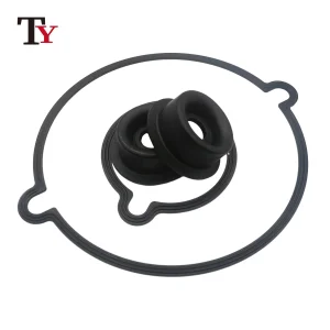 Custom FKM Special Shape Rubber Sealing O-Rings Oil Resistant Hydraulic Cylinder Seal Gasket for Automotive
