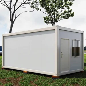 Prefab Folding House Prefabricated Double Storey Portable Foldable Flat Pack Container House