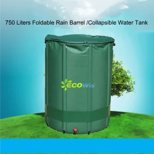 Garden Collapsible Rain Barrel Butt Water Tank Flexible Barrel