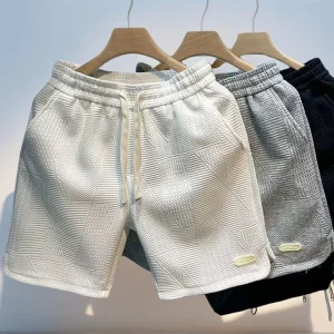 Ashion Mens Waffle Sports Shorts