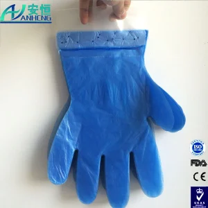 Luvas HDPE Azuis
