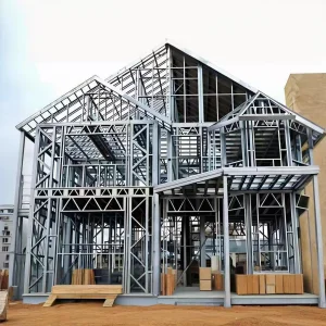 Luxury Prefabricated Steel Frame House Villa